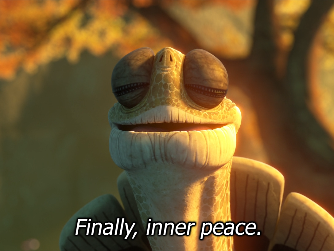 Inner peace Blank Meme Template