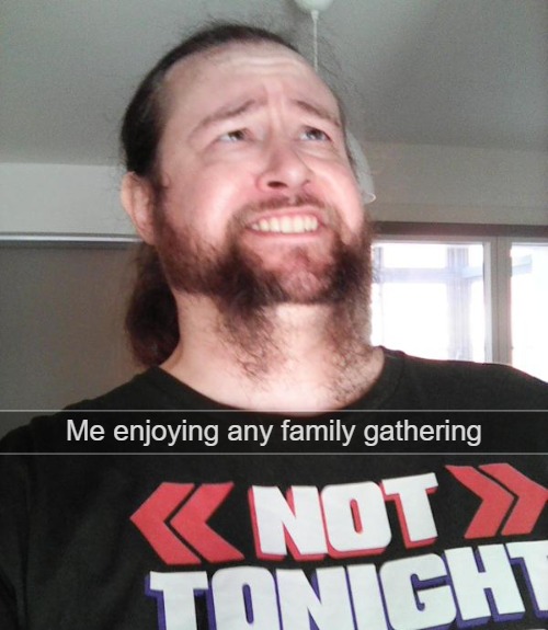 Me enjoying any family gathering | image tagged in selfie,face reveal | made w/ Imgflip meme maker