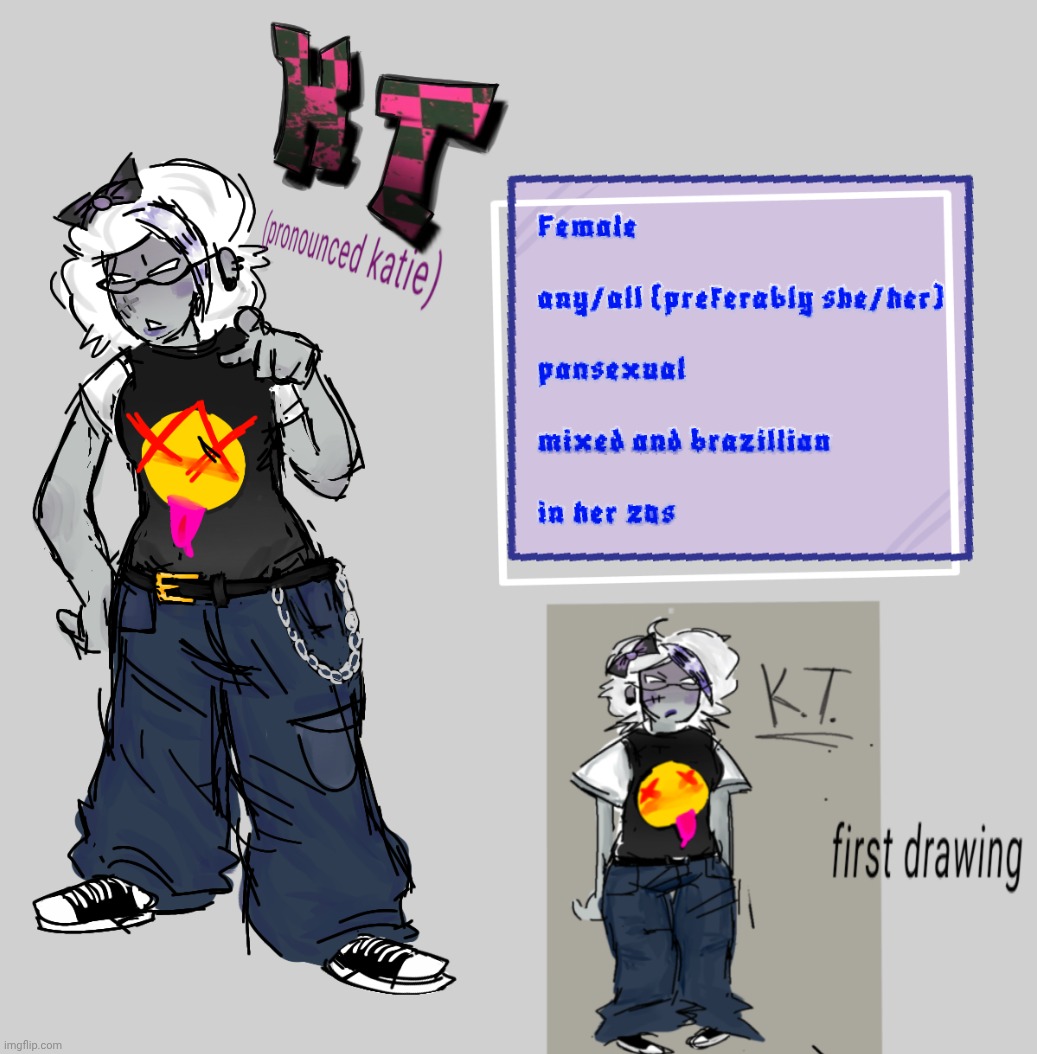 finished sona ref | made w/ Imgflip meme maker