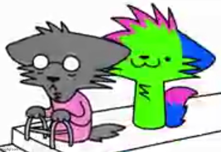 has anyone drew his grandma | made w/ Imgflip meme maker