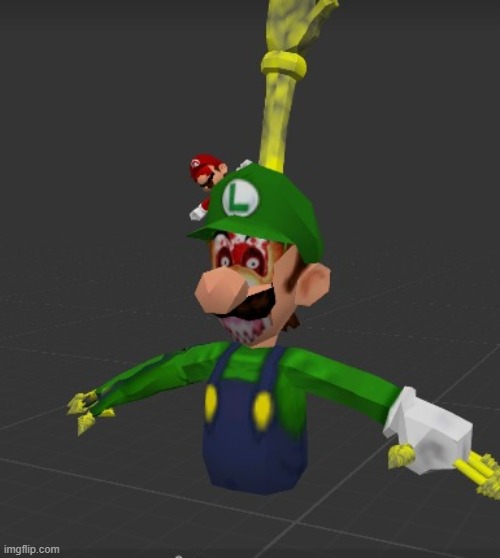 Luigi what happened to you | made w/ Imgflip meme maker