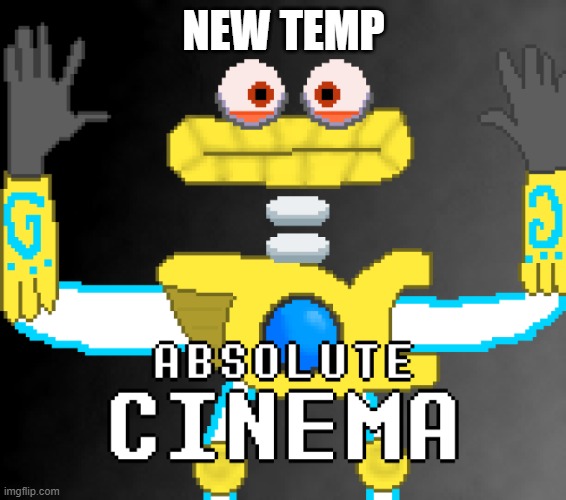 Wubboc ABSOLUTE CINEMA | NEW TEMP | image tagged in wubboc absolute cinema | made w/ Imgflip meme maker
