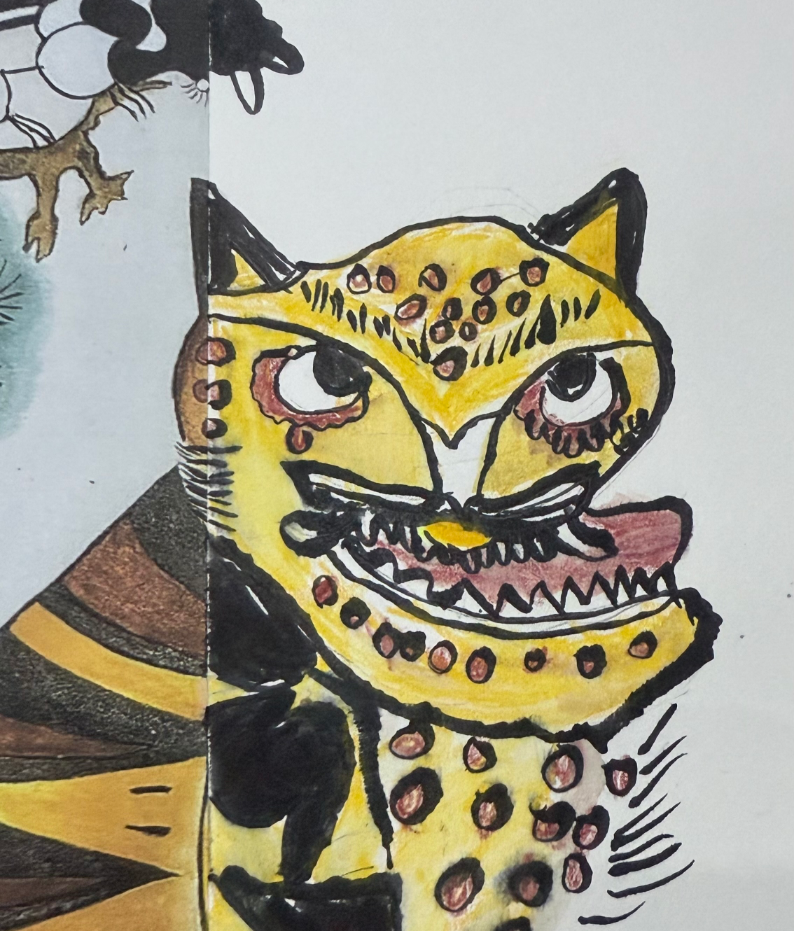 Korean tiger Blank Meme Template