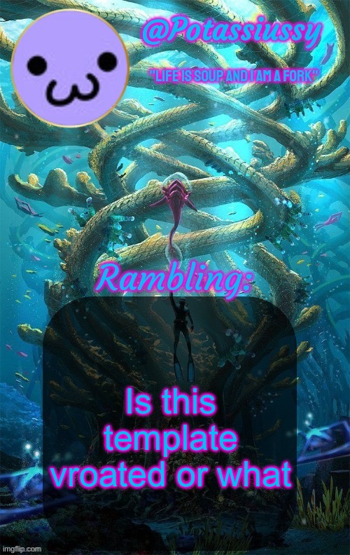 Another shitty announcement template | Is this template vroated or what | image tagged in another shitty announcement template | made w/ Imgflip meme maker