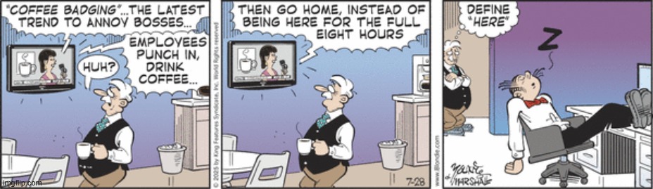 Blondie | image tagged in comics | made w/ Imgflip meme maker