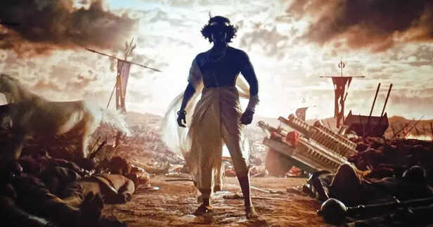 High Quality Kalki 2898AD - lord Krishna confronts Ashwatama Blank Meme Template