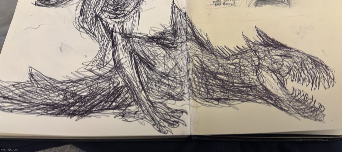 An Drawing by my friend | image tagged in drawings,credits to sorcerer | made w/ Imgflip meme maker