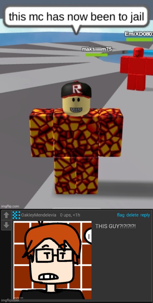 Moscovio May did not go to jail | image tagged in mc,moscovio may,comics,roblox,memes,comments | made w/ Imgflip meme maker