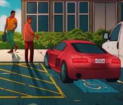 Healthy Man Takes Handicapped Parking Spot Blank Meme Template