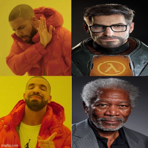 Morgon Freeman Blank Meme Template