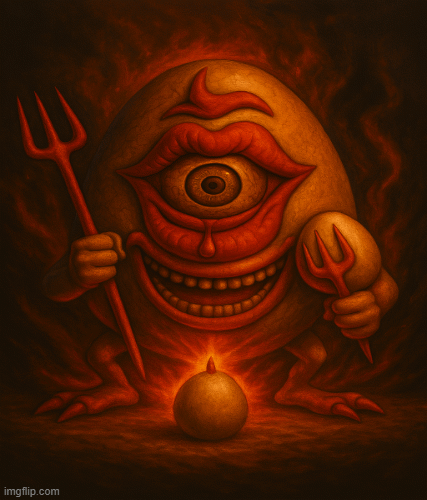 SPOILED ROTTED EGG (SRG) #INK_OF_GODS | image tagged in gifs,holloween,rotten,eggs,spoiled brat,spooky month | made w/ Imgflip images-to-gif maker