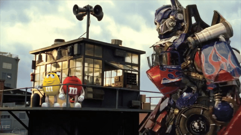 M&Ms clapping Blank Meme Template