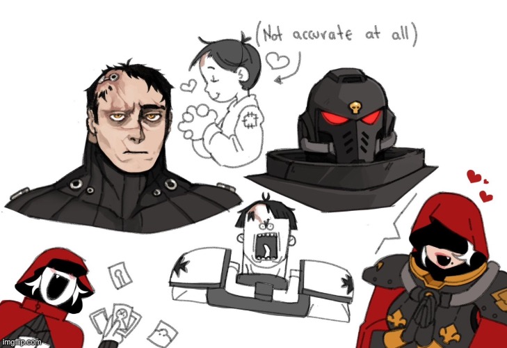 Some russian’s OCs | image tagged in memes,shitpost,art by dorotero,warhammer40k | made w/ Imgflip meme maker