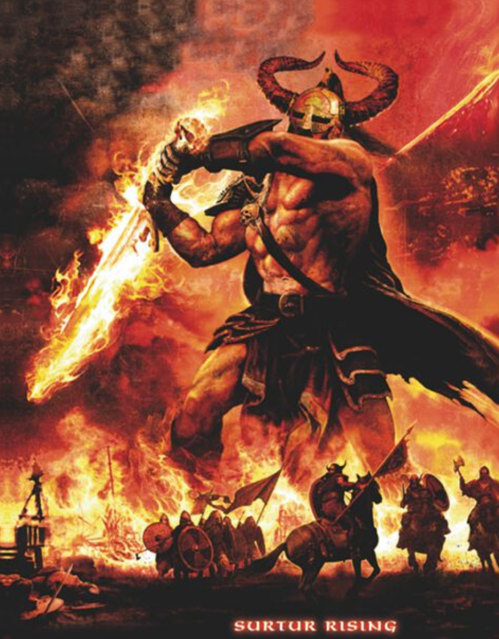 Surtur Rising Blank Meme Template