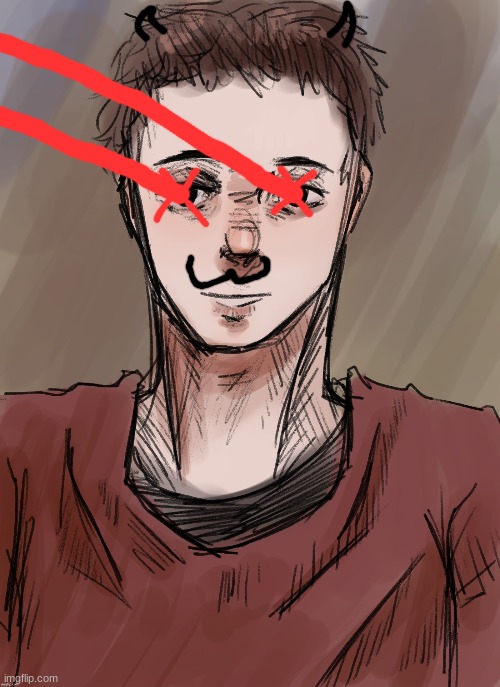 hey disco I made your art way better | made w/ Imgflip meme maker