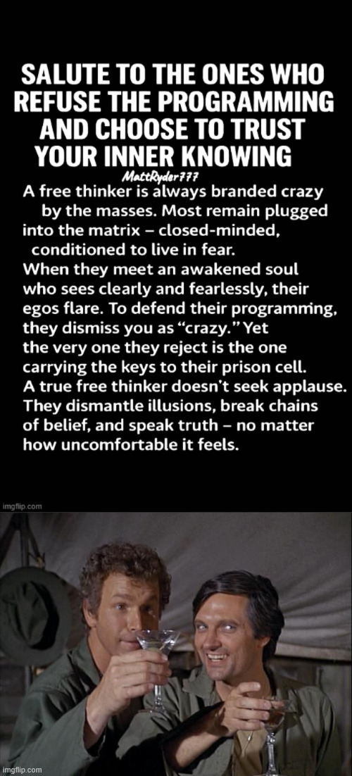 Here's to you | image tagged in here's to you,for not buying into the msm propaganda,the truth is coming out | made w/ Imgflip meme maker