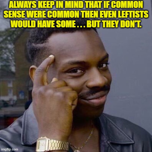 Leftists . . . afraid of verifiable facts, evidence, and common sense. | ALWAYS KEEP IN MIND THAT IF COMMON SENSE WERE COMMON THEN EVEN LEFTISTS WOULD HAVE SOME . . . BUT THEY DON'T. | image tagged in yep | made w/ Imgflip meme maker