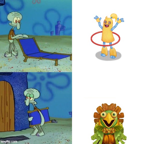Squidward chair | image tagged in squidward chair | made w/ Imgflip meme maker