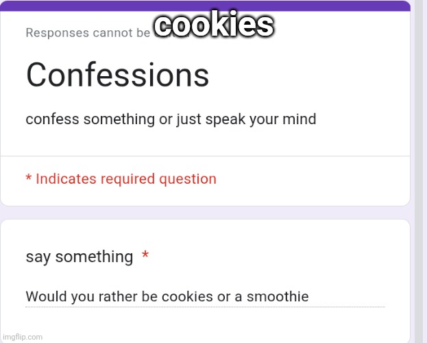 cookies | made w/ Imgflip meme maker