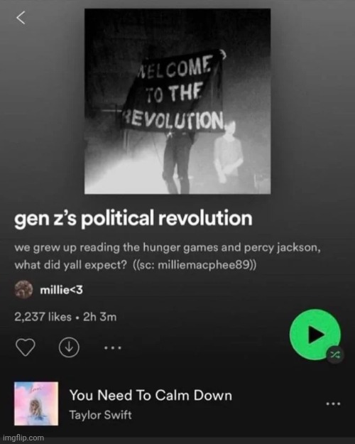 Political revolution | made w/ Imgflip meme maker