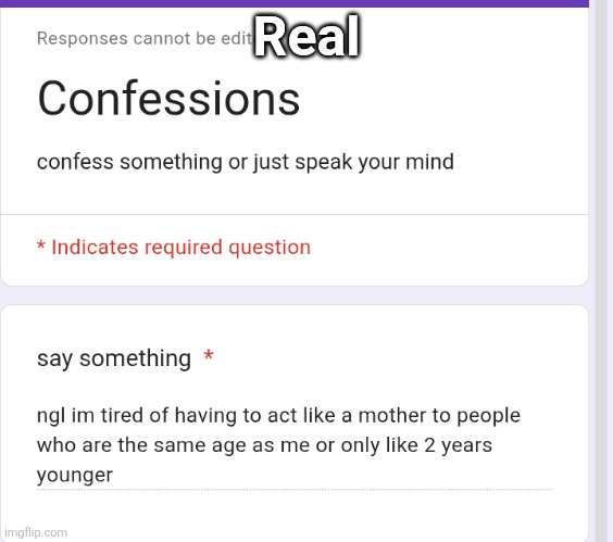 to who though | Real | made w/ Imgflip meme maker