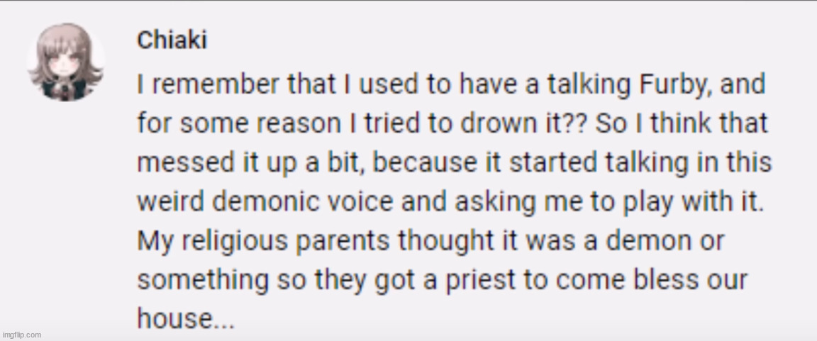 I don't think my house has ever been blessed. I highly recommend it. | made w/ Imgflip meme maker