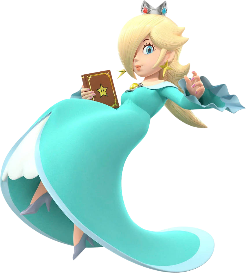 Rosalina flowing Blank Meme Template