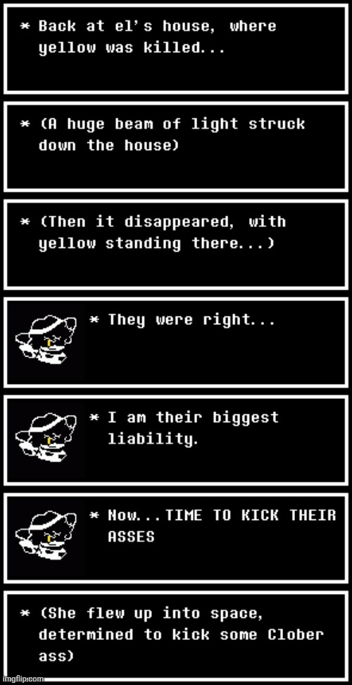Did she really just resurrect herself just to beat the ever loving shit out of vex? Yes... Yes she did. | image tagged in clober,cloberpocalypse | made w/ Imgflip meme maker