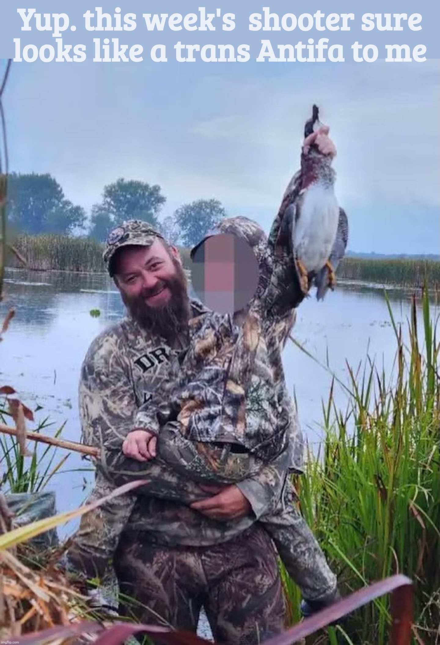 Watch the MAGAts try to color this Duck Dynasty reject doink murderer as a trans Antifa again | Yup. this week's  shooter sure
looks like a trans Antifa to me | image tagged in thomas jacob sanford,michigan mormon church shooter,shooter,rwnj,murderer,let's see them blame this on trans again | made w/ Imgflip meme maker