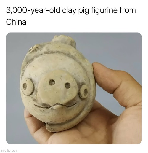 “:3” looking ass angry bird pig | made w/ Imgflip meme maker