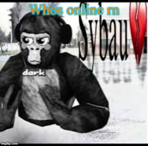 Gtag sybau 3 | Whos online rn | image tagged in gtag sybau 3 | made w/ Imgflip meme maker