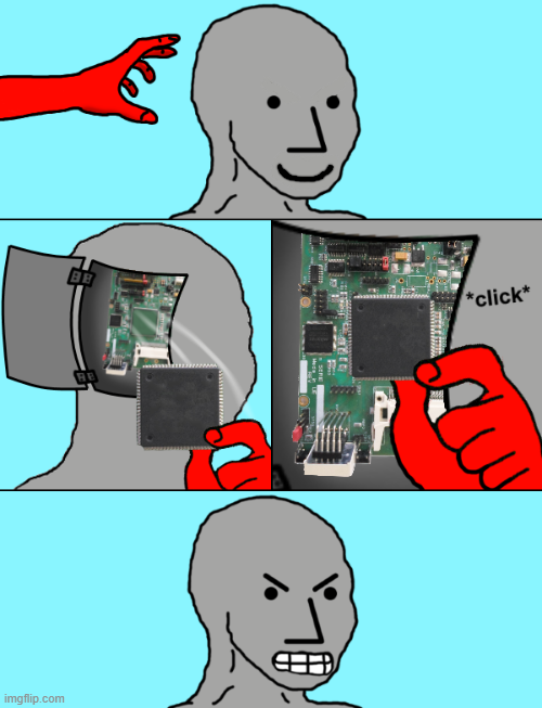 NPC Update Blank Meme Template