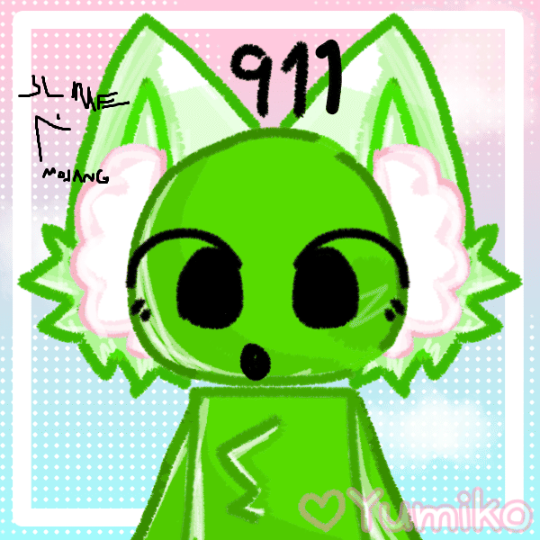 minecraft slime Blank Meme Template