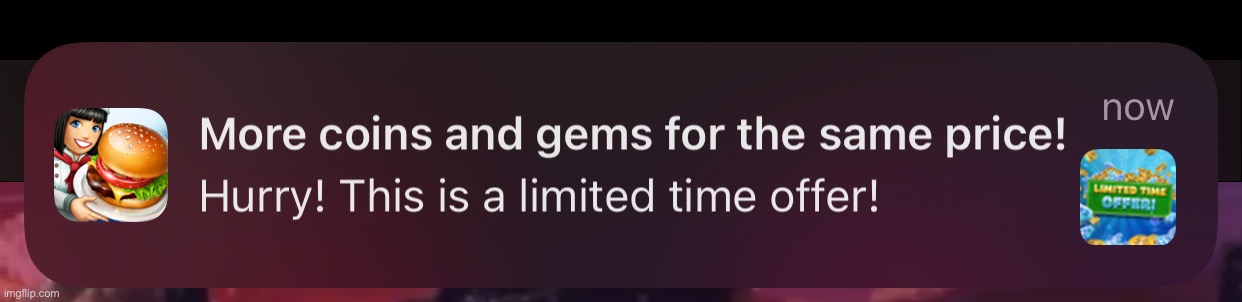 How it feels to get this notification from a game you last played 5 years ago | made w/ Imgflip meme maker