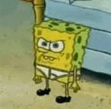 spongebob pissed Blank Meme Template