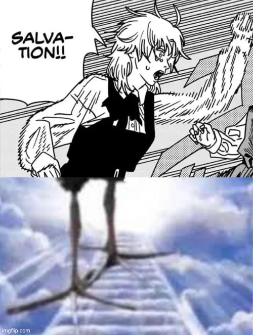 image tagged in memes,shitpost,fami,chainsaw bear,manga,salvation | made w/ Imgflip meme maker