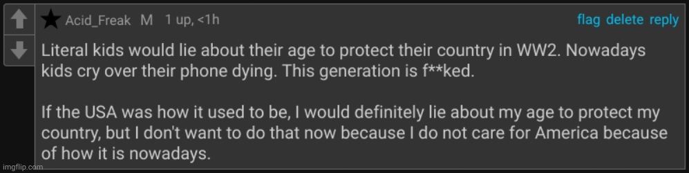 Generation Z and millennials are the weakest generations to exist. | made w/ Imgflip meme maker