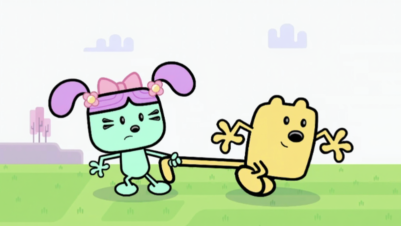 Wubbzy & Naked Daizy Blank Meme Template