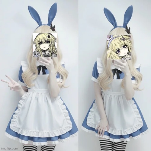 Cosplay | image tagged in memes,shitpost,black souls,going to alice,bait,you all would love me if i wore these | made w/ Imgflip meme maker