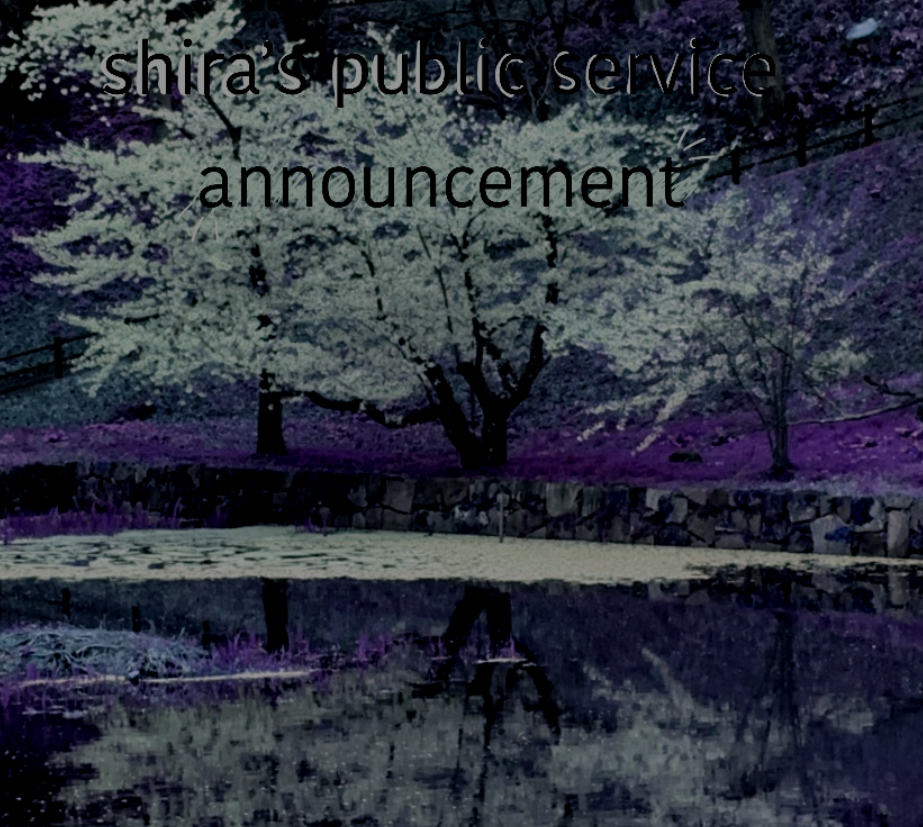 High Quality evil shira announcement temp Blank Meme Template