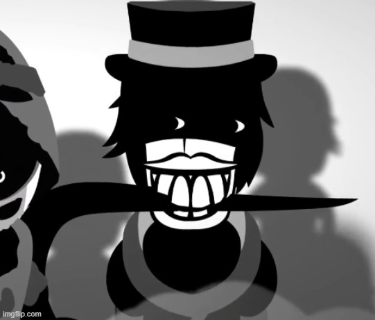 he looked silly when his eyes are shown | made w/ Imgflip meme maker