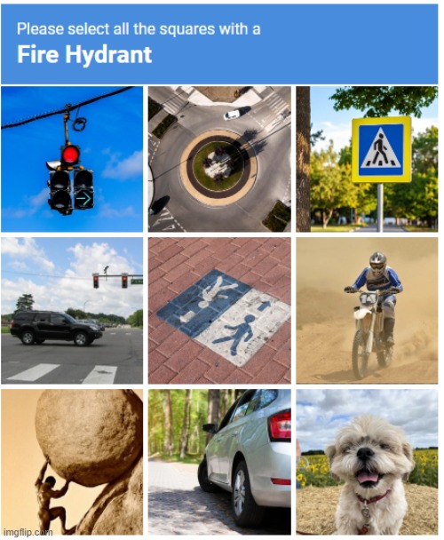 which one is a fire hydrant | made w/ Imgflip meme maker