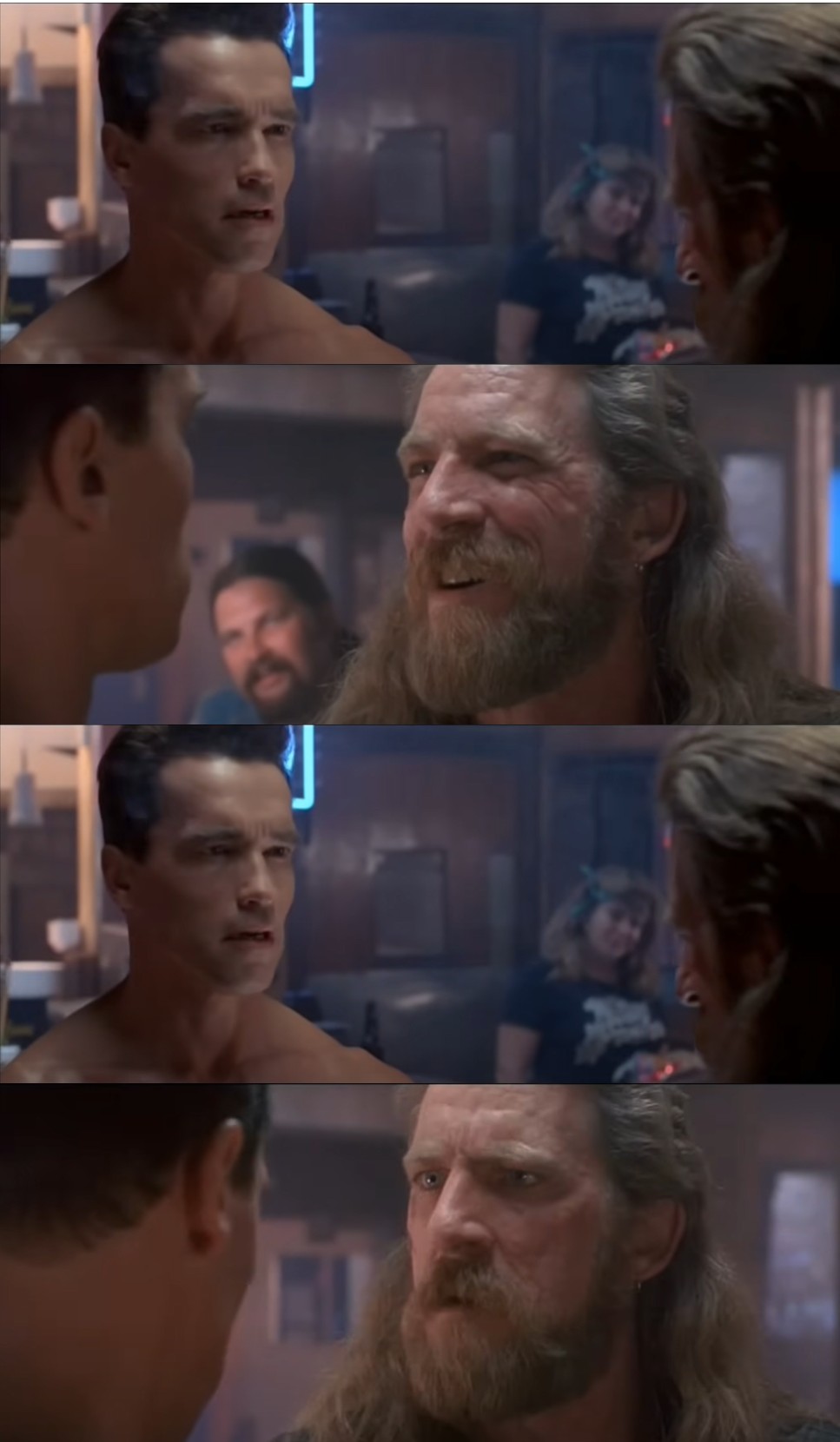 Terminator Bar Blank Meme Template