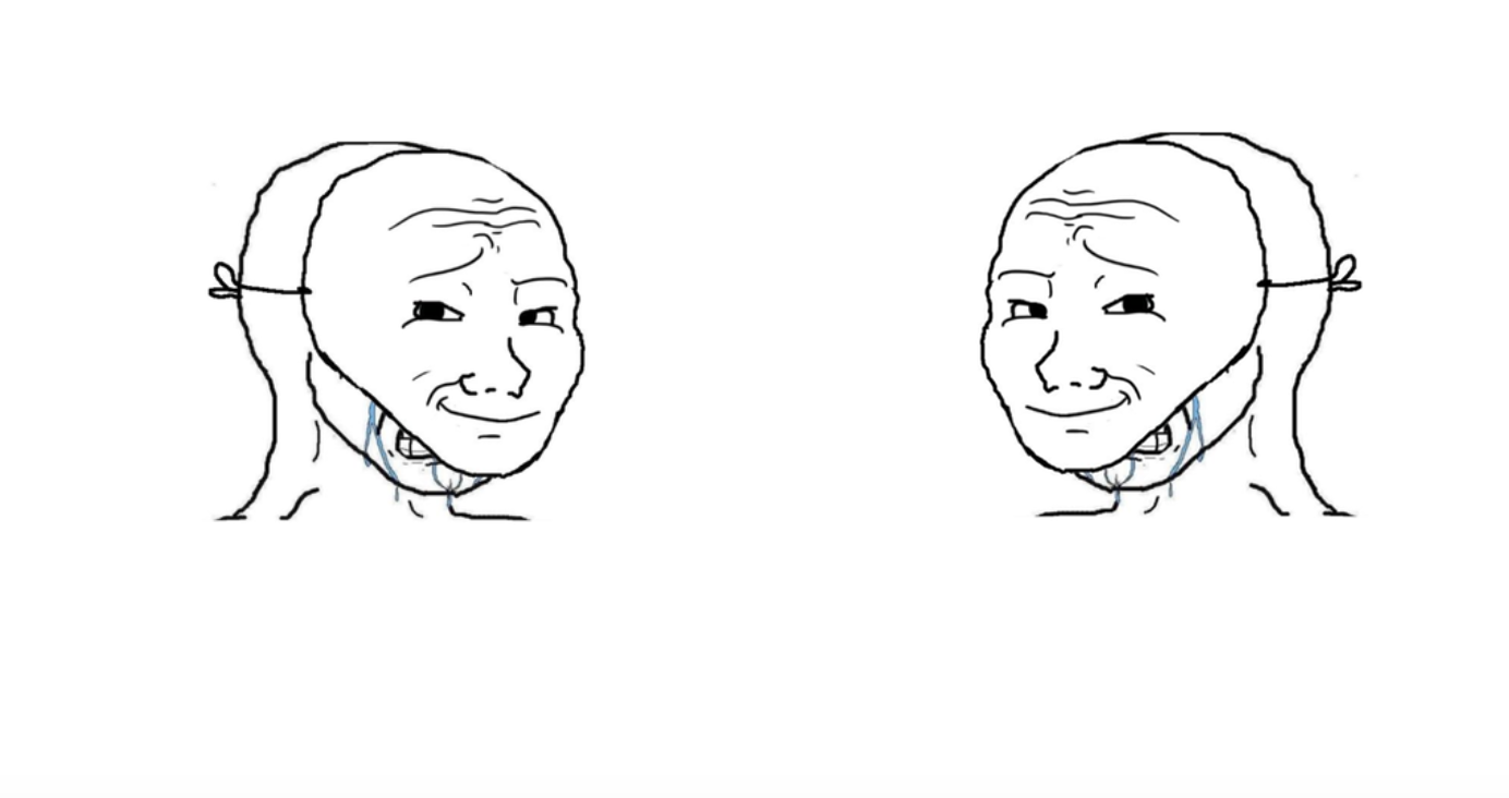 wojak vs wojak Blank Meme Template