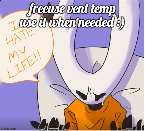 freeuse vent template because im nice :) | freeuse vent temp use it when needed :) | image tagged in freeuse vent temp | made w/ Imgflip meme maker