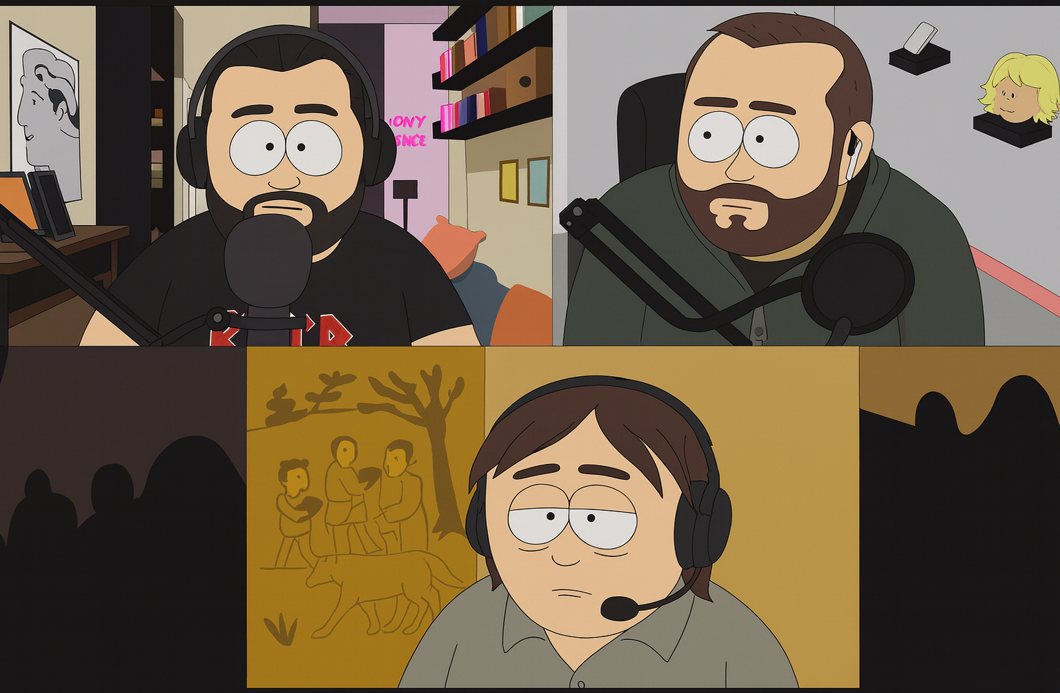 heavy mental, south park Blank Meme Template