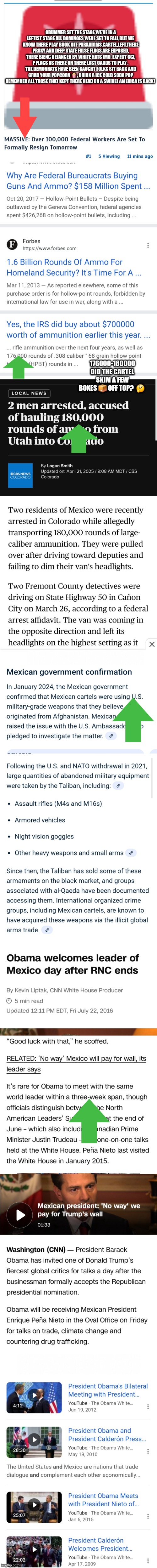 Readers highgest: OBUMMER Armed America's enemy and you payed for it. | OBUMMER SET THE STAGE,WE'RE IN A LEFTIST STAGE ALL DOMINOES WERE SET TO FALL,BUT WE KNOW THERE PLAY BOOK OFF PARADIGMS,CARTEL,LEFT,THERE PROXY AND DEEP STATE FALSE FLAGS ARE EXPOSED, THERE BIENG DEFANGED BY WHITE HATS IMO. EXPECT CGI, F FLAGS AS THERE ON THERE LAST CARDS TO PLAY . THE DEMONRATS HAVE BEEN CAUGHT FOLKS SIT BACK AND GRAB YOUR POPCORN 🍿, DRINK A ICE COLD SODA POP REMEMBER ALL THOSE THAT KEPT THERE HEAD ON A SWIVEL AMERICA IS BACK! 176000-180000 DID THE CARTEL SKIM A FEW BOXES 📦 OFF TOP?  🤔 | image tagged in obummer,decoded,mexico | made w/ Imgflip meme maker