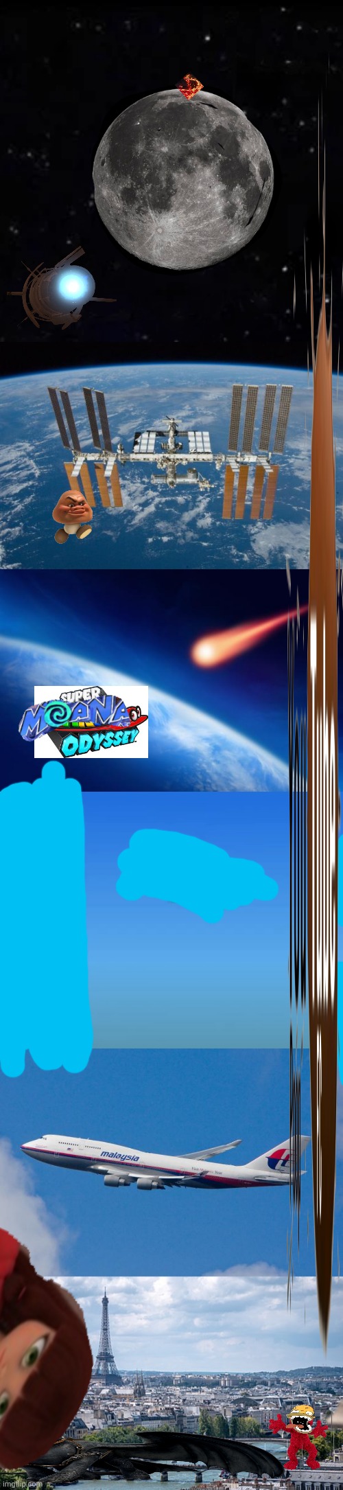 Super Moana Odyssey Blank Meme Template