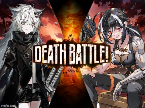 Lappland (Arknights) vs Orca (Guardian Tales) | image tagged in video games,death battle | made w/ Imgflip meme maker