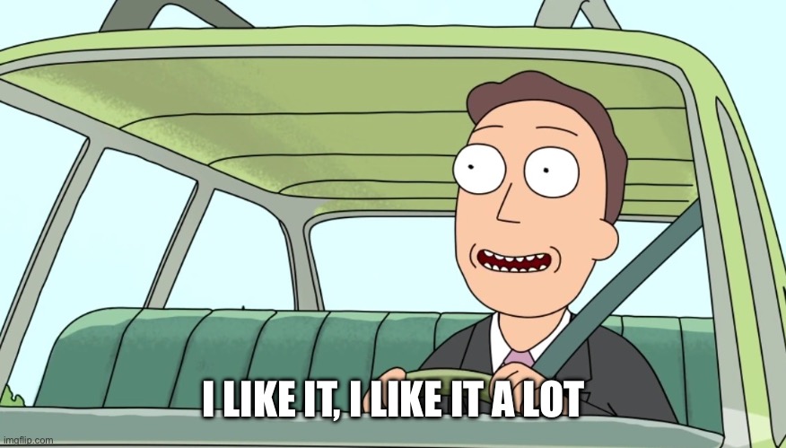 jerry i like it | I LIKE IT, I LIKE IT A LOT | image tagged in jerry i like it | made w/ Imgflip meme maker